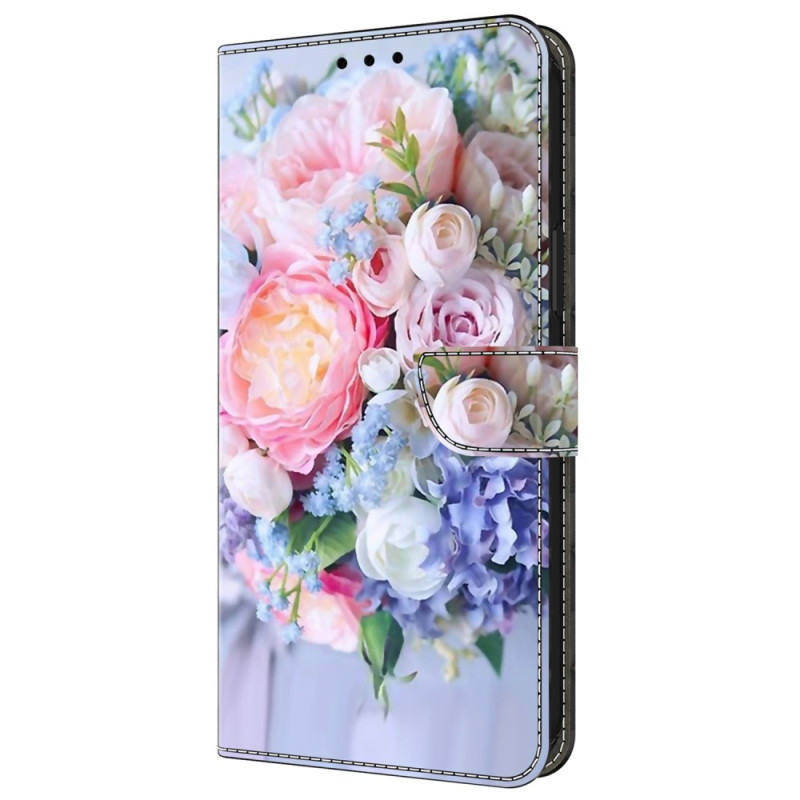 Samsung Galaxy A55 5G Hülle Bunte Blumen