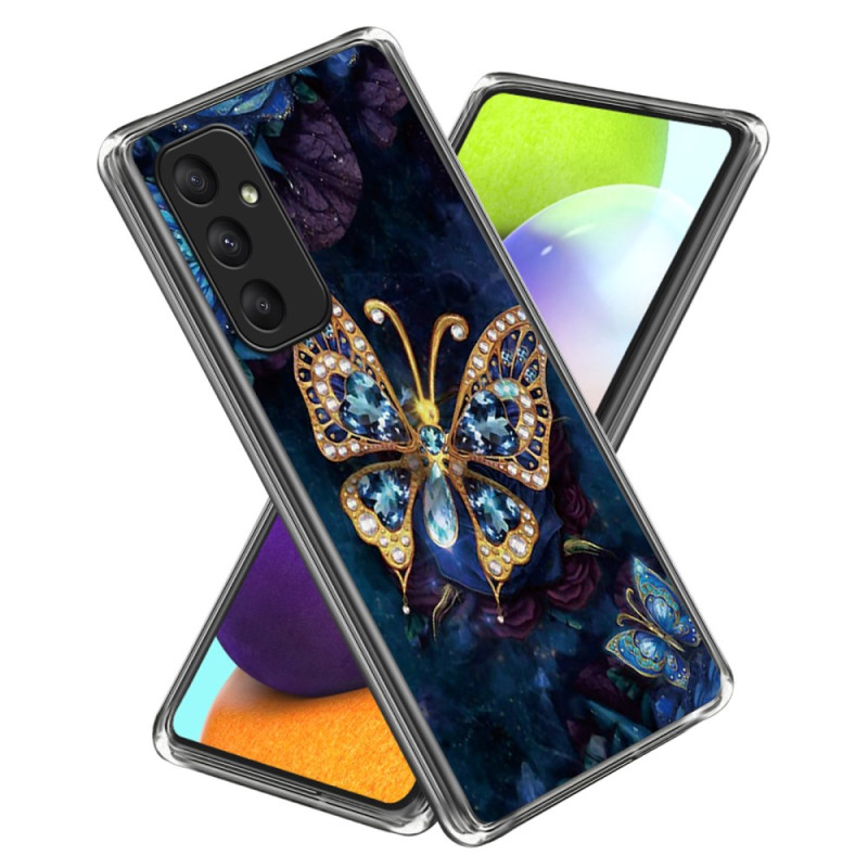 Samsung Galaxy A55 5G Schmetterling Cover Schmuck