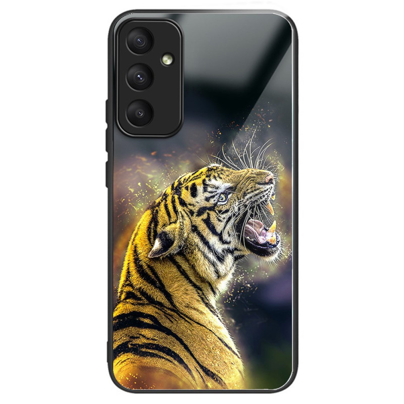 Samsung Galaxy A55 5G Panzerglas
 Cover Brüllender Tiger