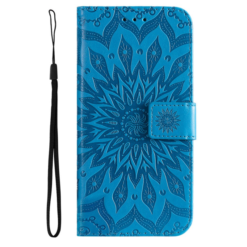 Samsung Galaxy A55 5G Fabelhafte Mandala Tasche mit Riemen