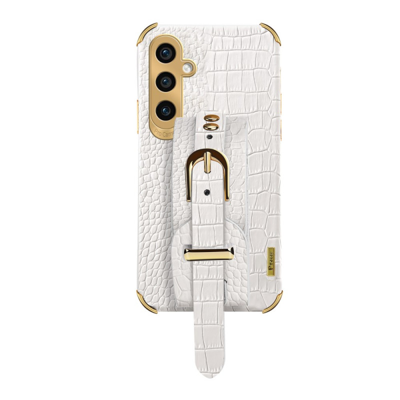 Samsung Galaxy A55 5G Style Crocodile Cover Armband und Halterung