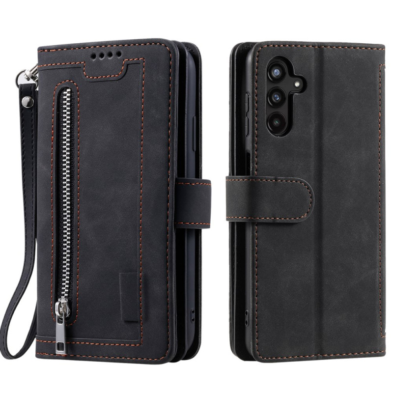 Hülle Samsung Galaxy A55 5G Komplette Brieftasche mit Riemen