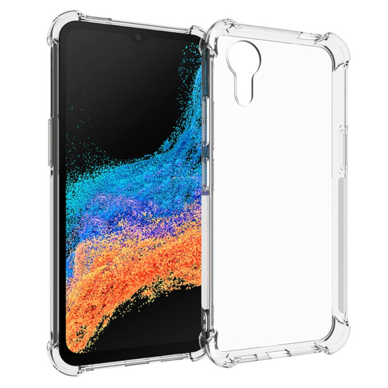 Samsung Galaxy Xcover 7 Cover Transparent Verstärkte Ecken