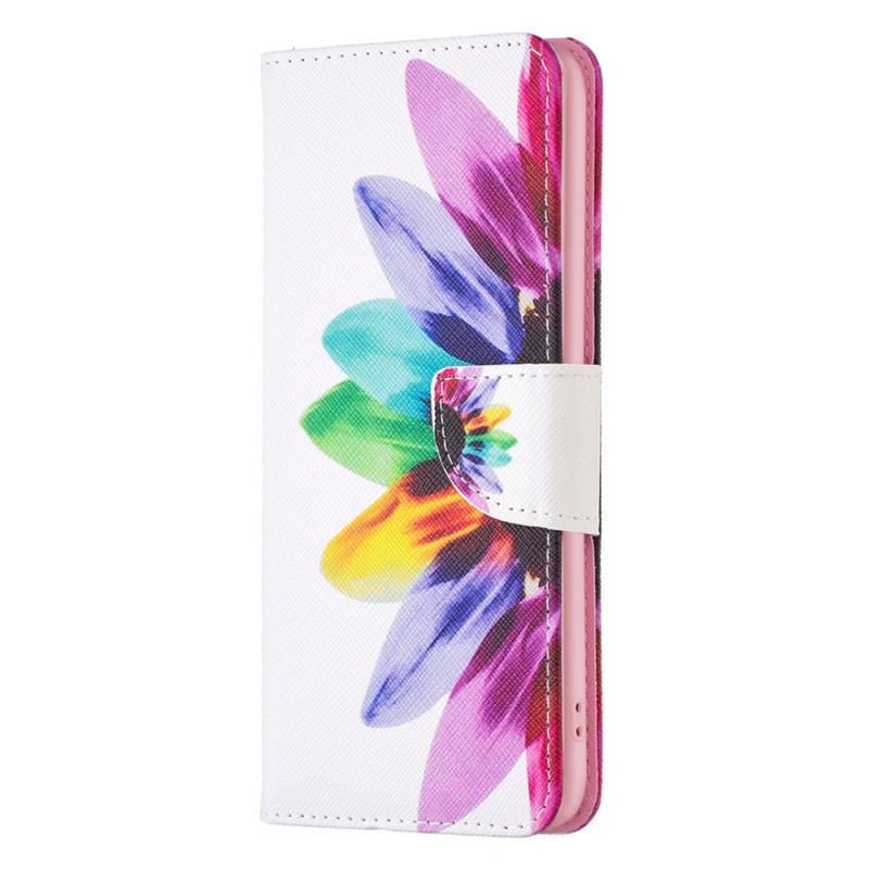 Samsung Galaxy A35 5G Hülle Blume Aquarell