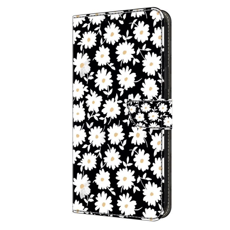 Samsung Galaxy A15 Hülle Blumenmuster