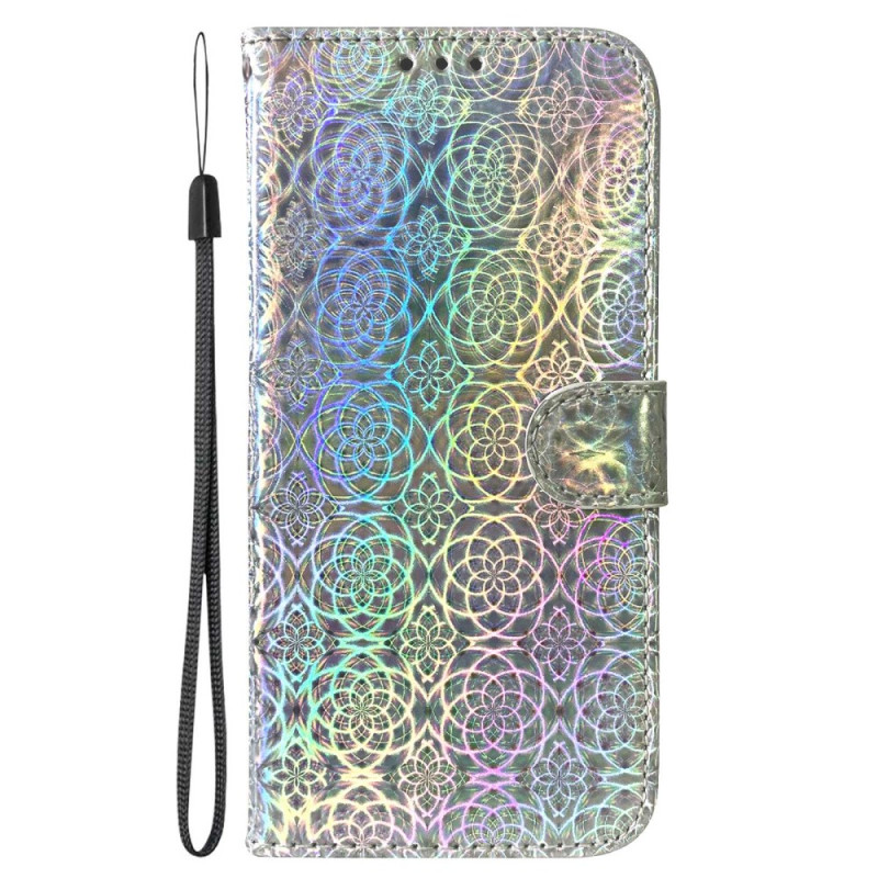 Samsung Galaxy A15 Disco Style Hülle mit Riemen