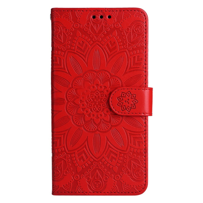 Housse Samsung Galaxy A15 5G / A15 Impression Mandala avec Lanière