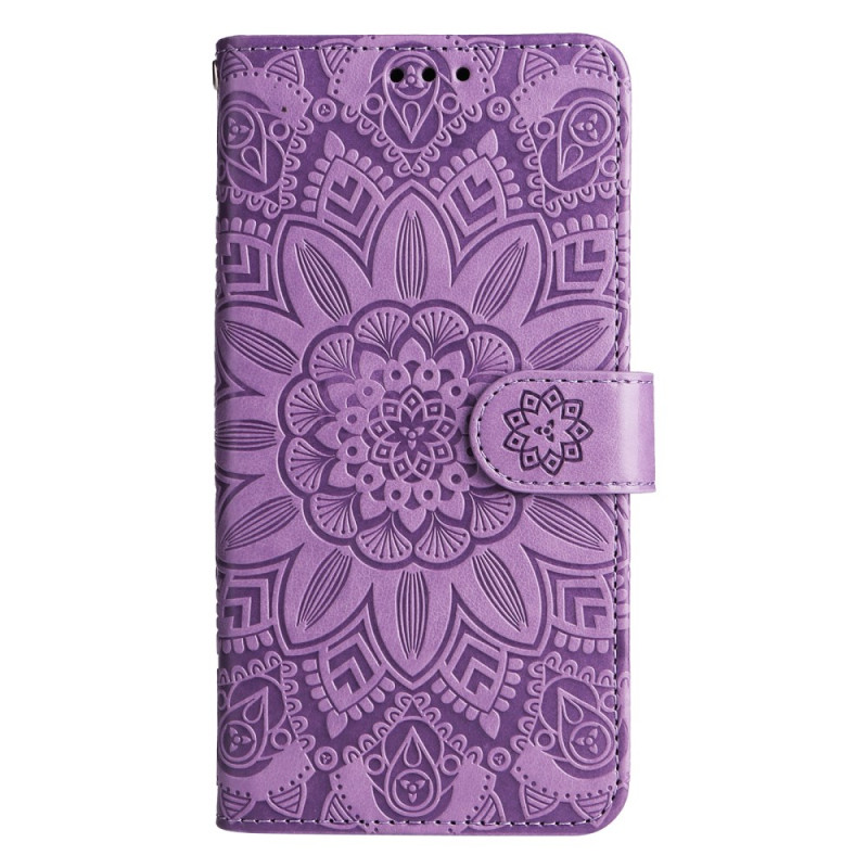 Hülle Samsung Galaxy A15 5G Mandala Druck mit Riemen
