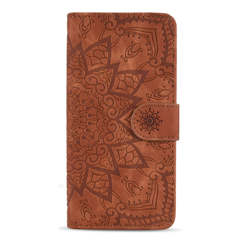 Samsung Galaxy A15 Mandala Printed Hülle mit Riemen
