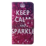 Huawei P20 Hülle Keep Calm and Sparkle
