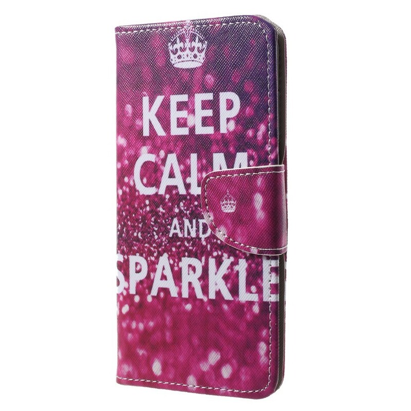 Huawei P20 Hülle Keep Calm and Sparkle