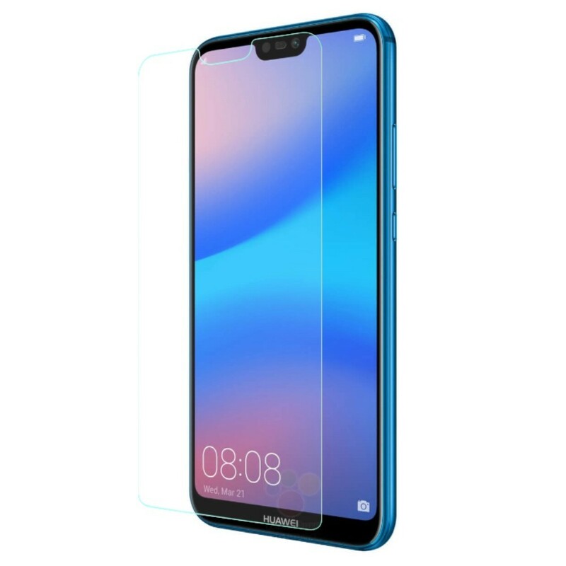 Schutz aus gehärtetem Glas für den Bildschirm des Huawei P20 Lite