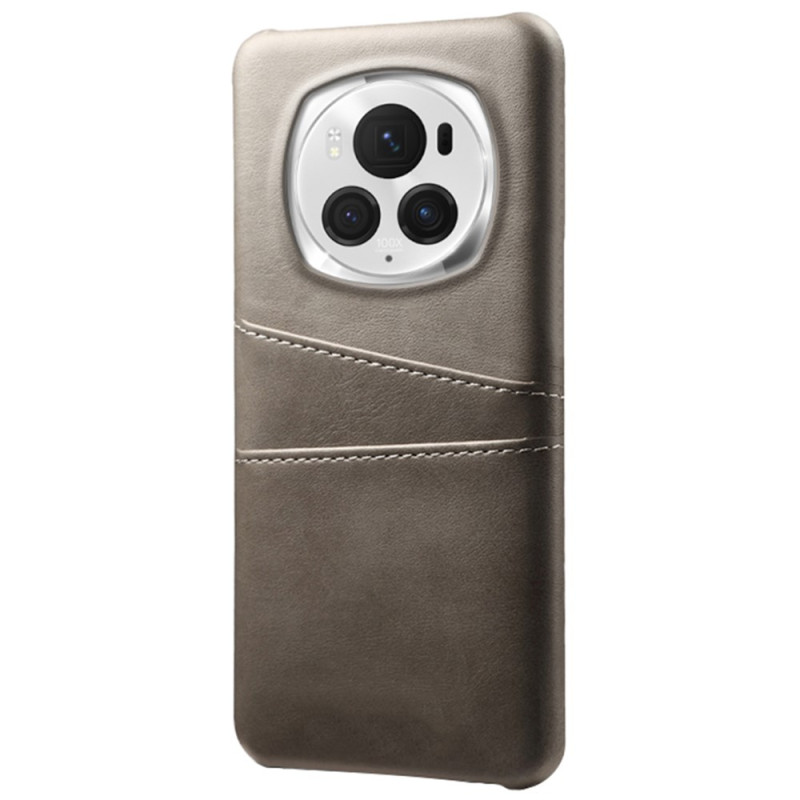 Honor Magic 6 Pro Cover Lederoptik Kartenhalter