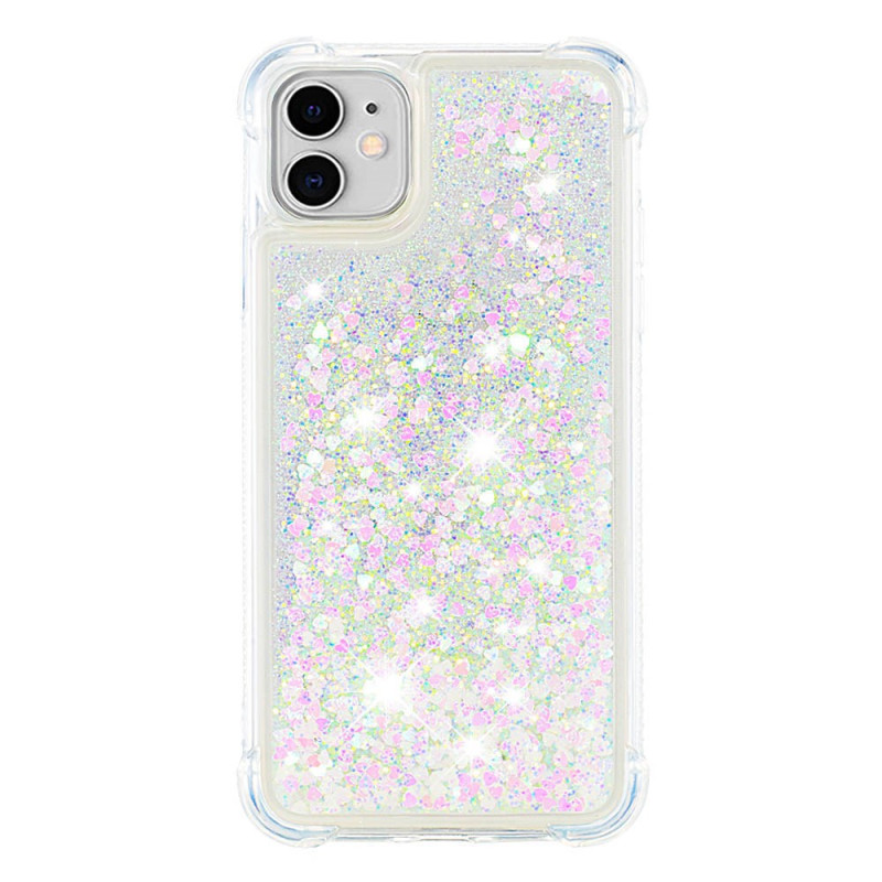iPhone 11 6.1 Zoll Glitter Cover Verstärkte Ecken
