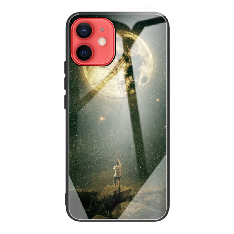 iPhone Cover 11 Panzerglas
 Mann unter dem Mond