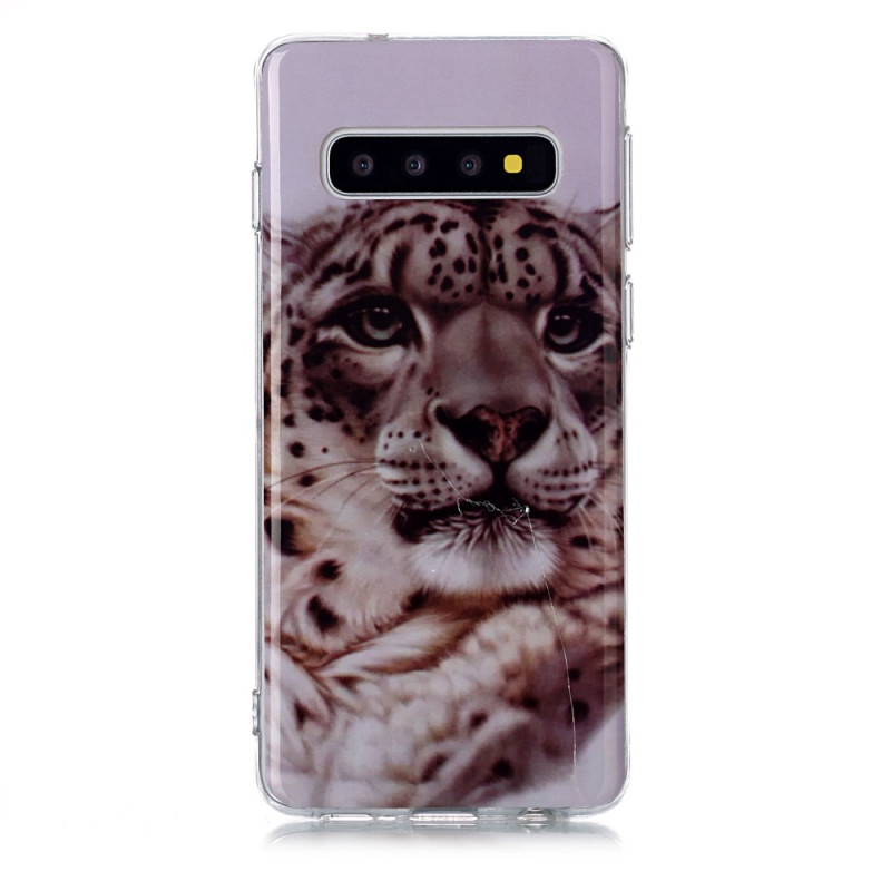 Samsung Galaxy S10 Leopard Cover