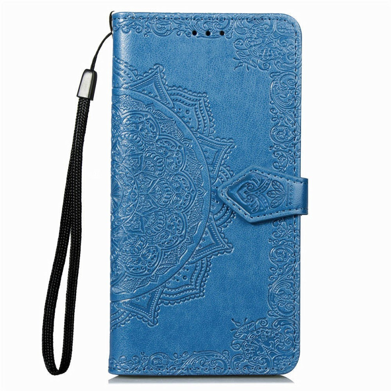 Samsung Galaxy S10 Mandala Barock Tasche mit Riemen