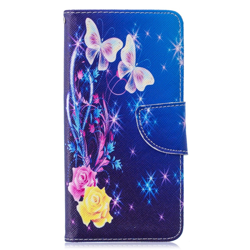 Samsung Galaxy S10 Hülle Elegante Schmetterlinge