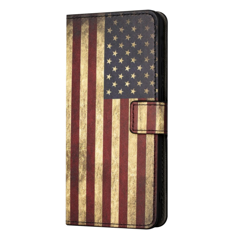 Samsung Galaxy Xcover 7 Vintage Amerikanische Flagge Hülle