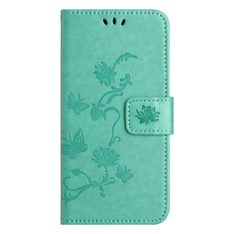 Xiaomi Redmi Note 13 4G Blumige Tasche mit Riemen