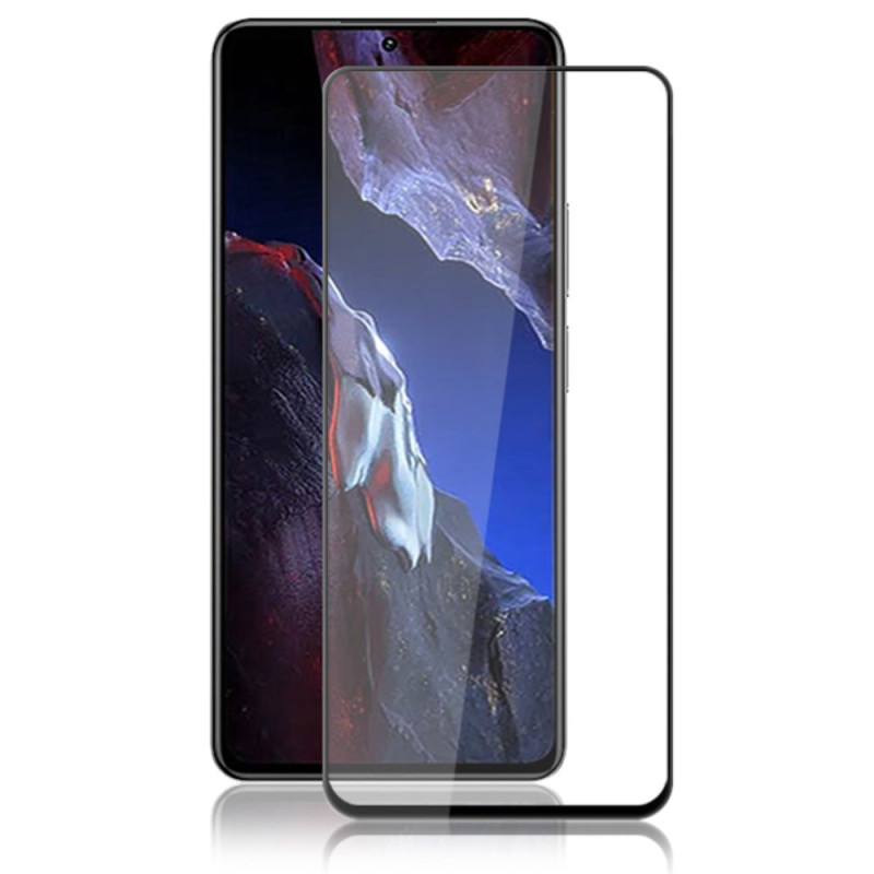 Vollständiger Schutz aus gehärtetem Glas für das Xiaomi Poco F5 Pro AMORUS Display