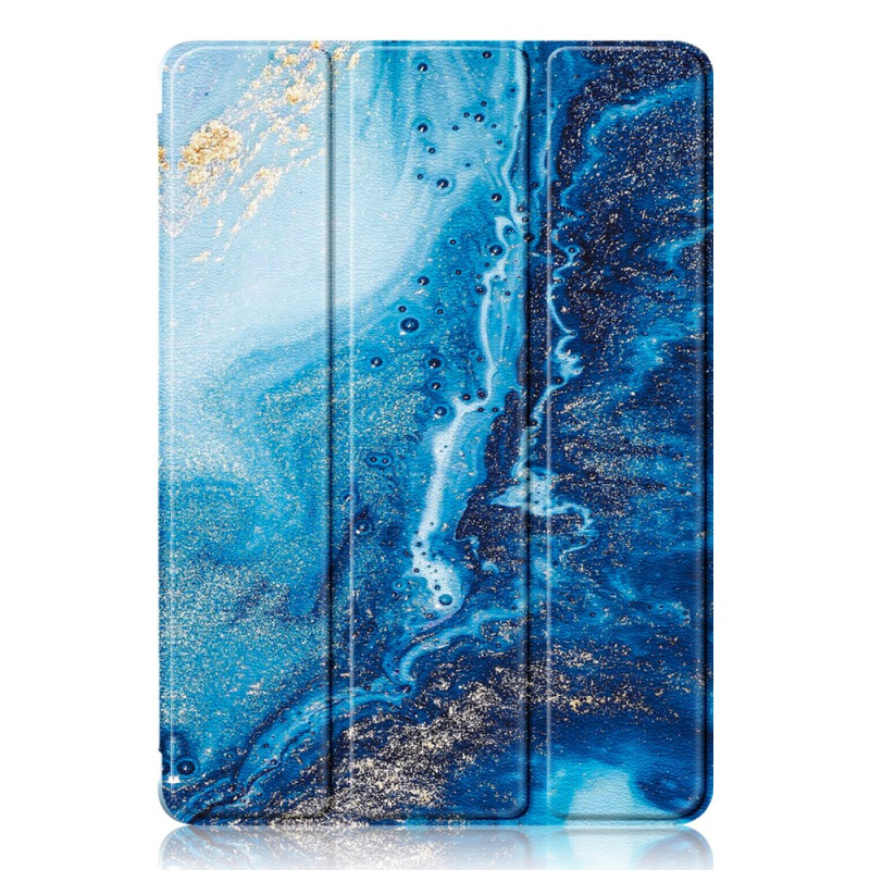 Smart Case Samsung Galaxy Tab S9 Stifthalter Rücken Transparent Welle