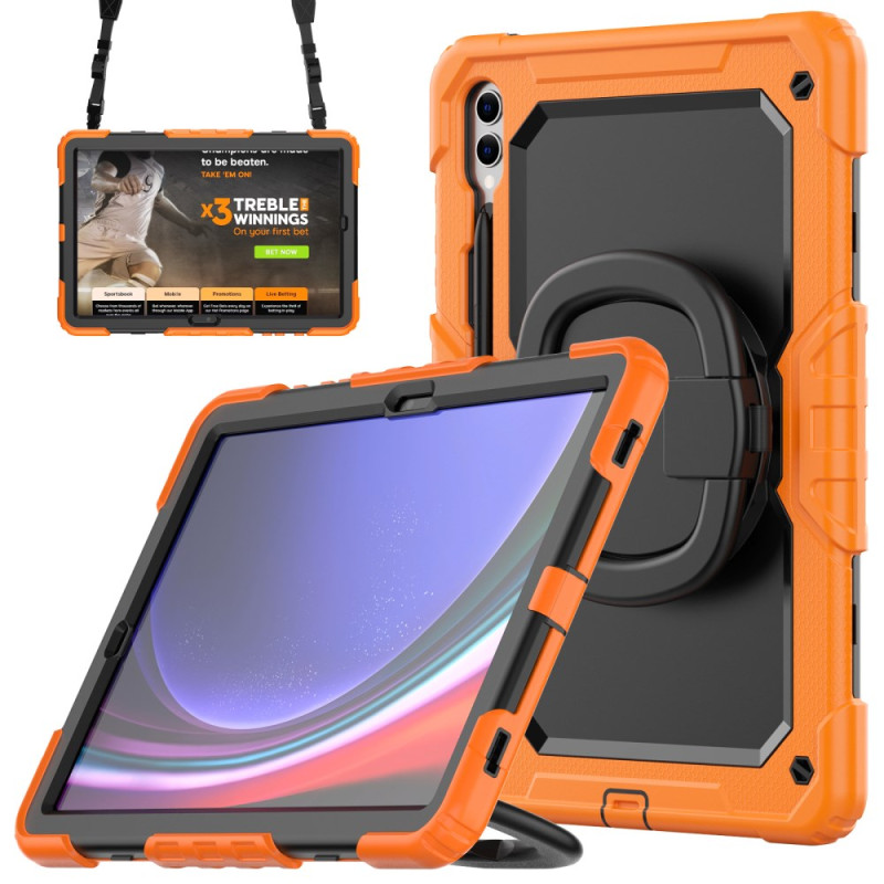Samsung Galaxy Tab S10 Ultra / S9 Ultra Cover Premium Schutz mit Schulterriemen
