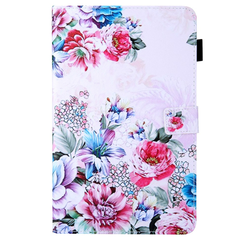 Hülle Samsung Galaxy Tab A9 Blumen