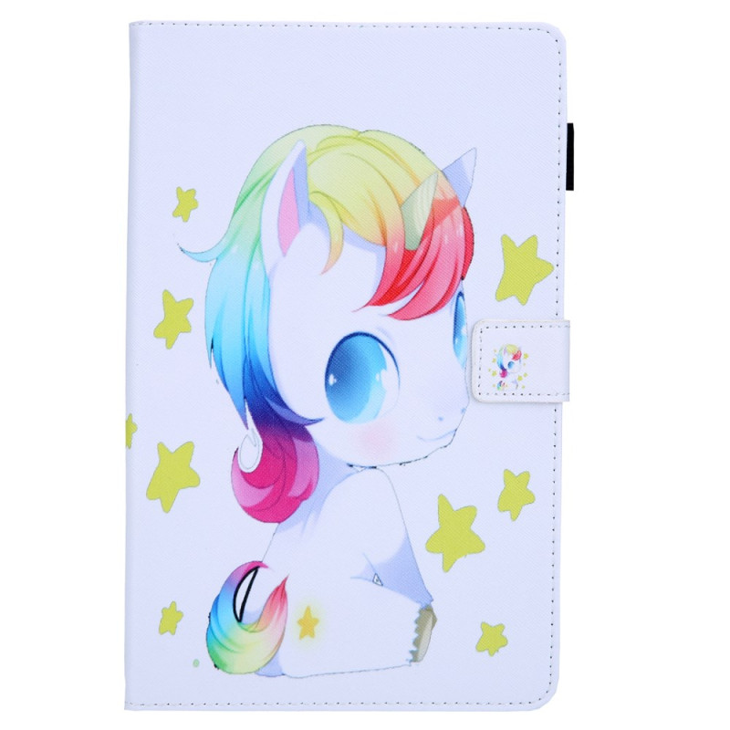 Samsung Galaxy Tab A11 / A9 Hülle Kleines Einhorn