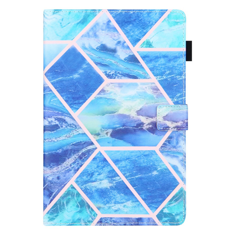 Samsung Galaxy Tab A11 / A9 Damier Blau Hülle