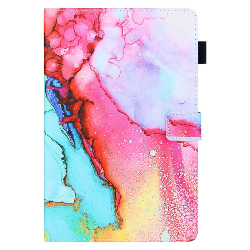 Samsung Galaxy Tab A11 / A9 Hülle Bunte Malerei