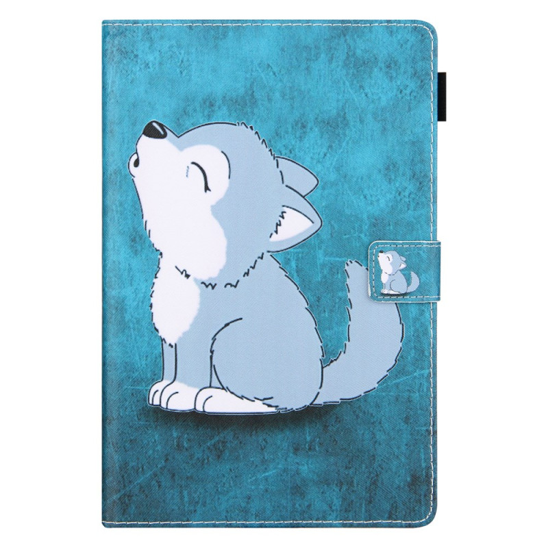 SSamsung Galaxy Tab A11 / A9 Hülle Niedlicher Wolf