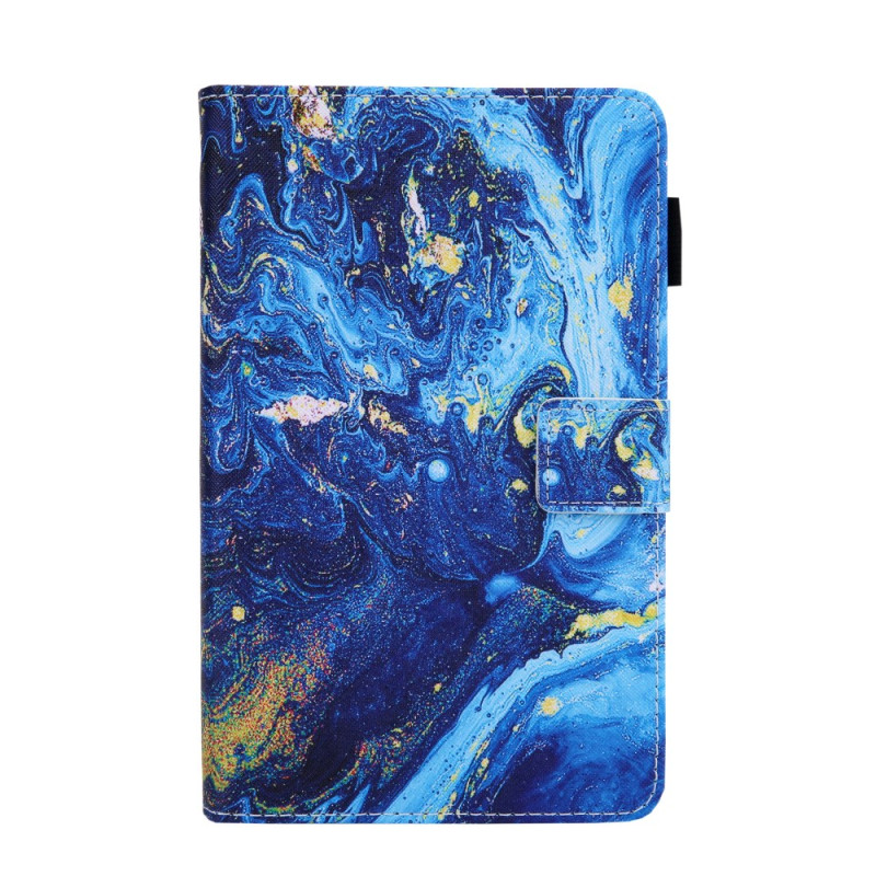 Samsung Galaxy Tab A11 / A9 Hülle Blau und Gold