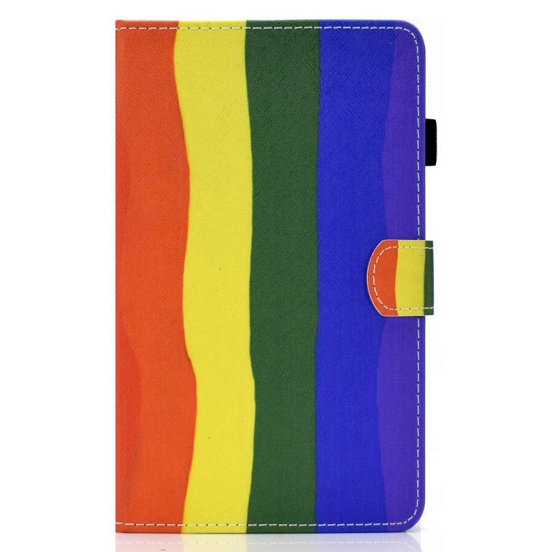 Hülle Samsung Galaxy Tab A11 / A9 Rainbow