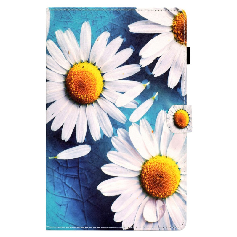 Samsung Galaxy Tab A11 / A9 Hülle Margeriten