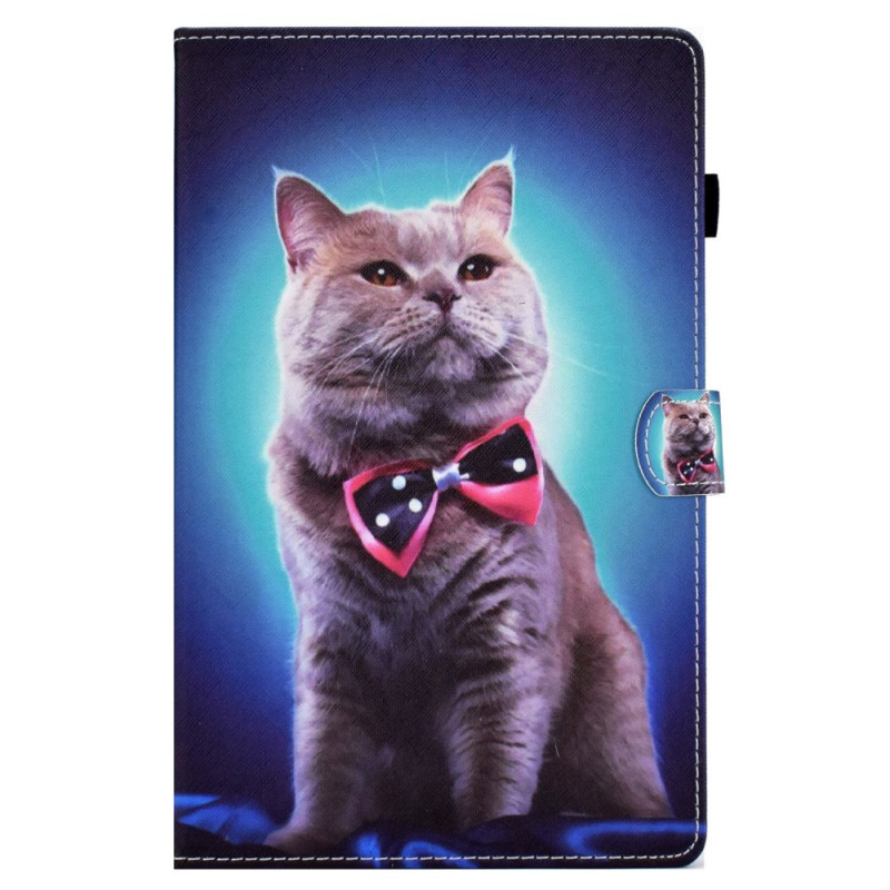 Samsung Galaxy Tab A9 Katze Elegante Hülle