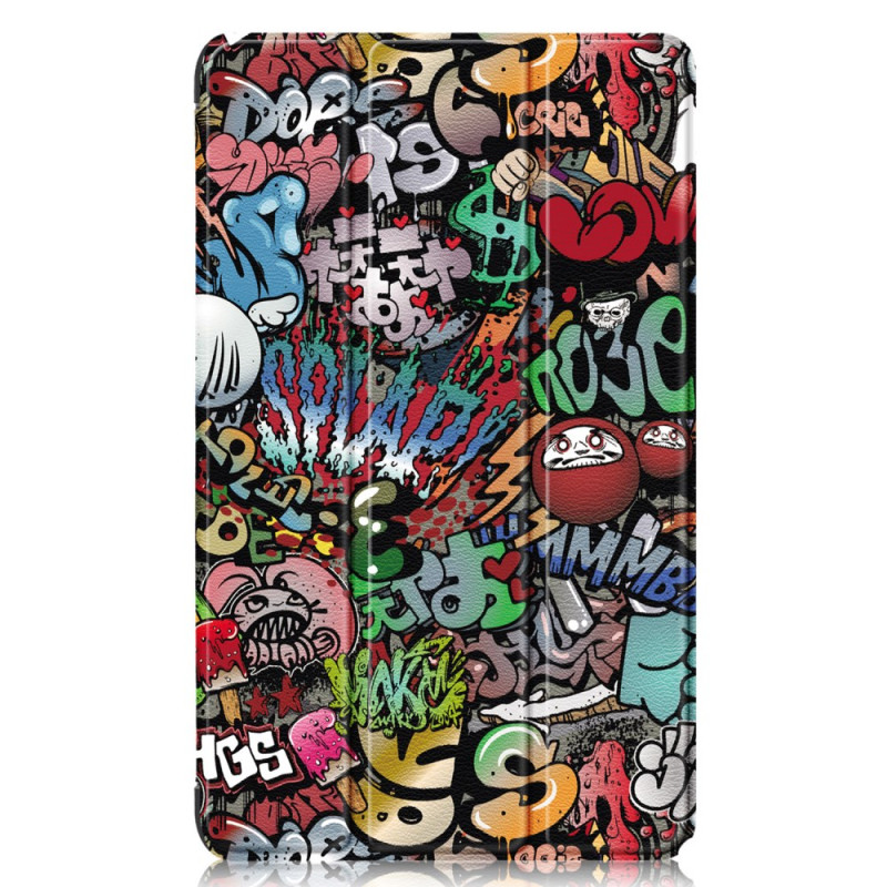 Smart Samsung Galaxy Tab A9 Verstärkt Graffiti Fun