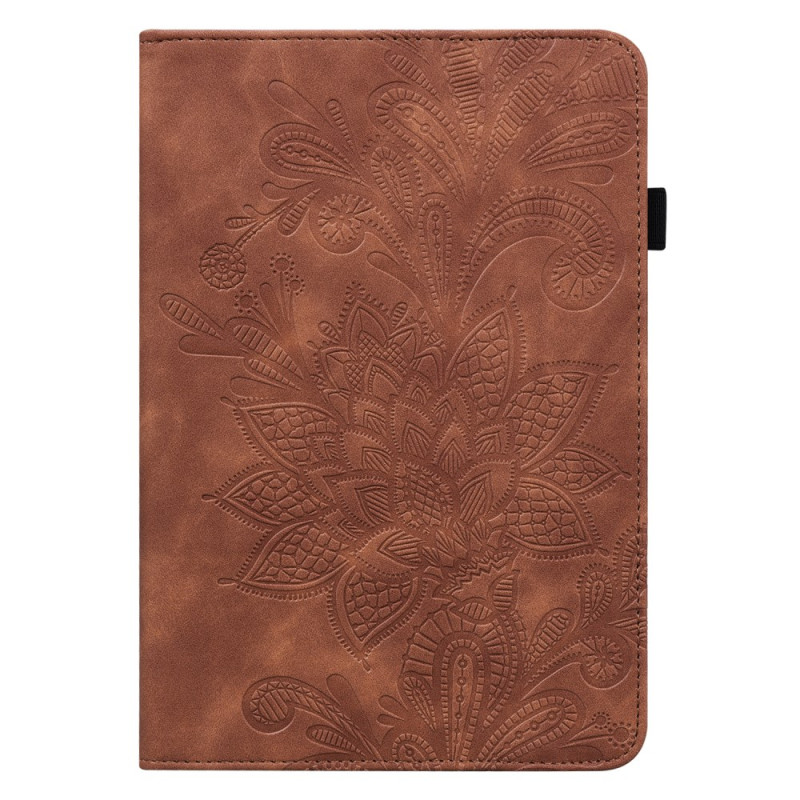 Samsung Galaxy Tab A11 / A9 Hülle mit Blumenmuster