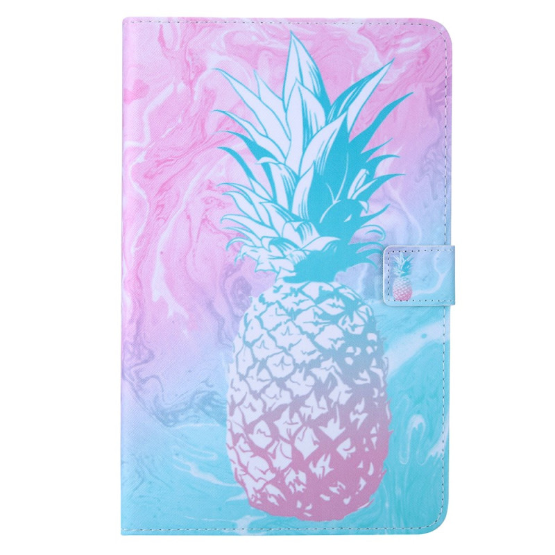 Hülle Samsung Galaxy Tab A9 Plus Ananas Rosa Blau