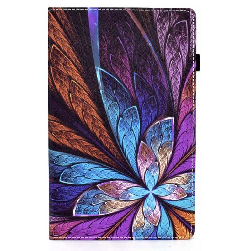 Samsung Galaxy Tab A9 Plus Hülle Bunte Blume