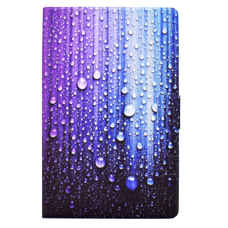 Samsung Galaxy Tab A9 Plus Hülle Wassertropfen