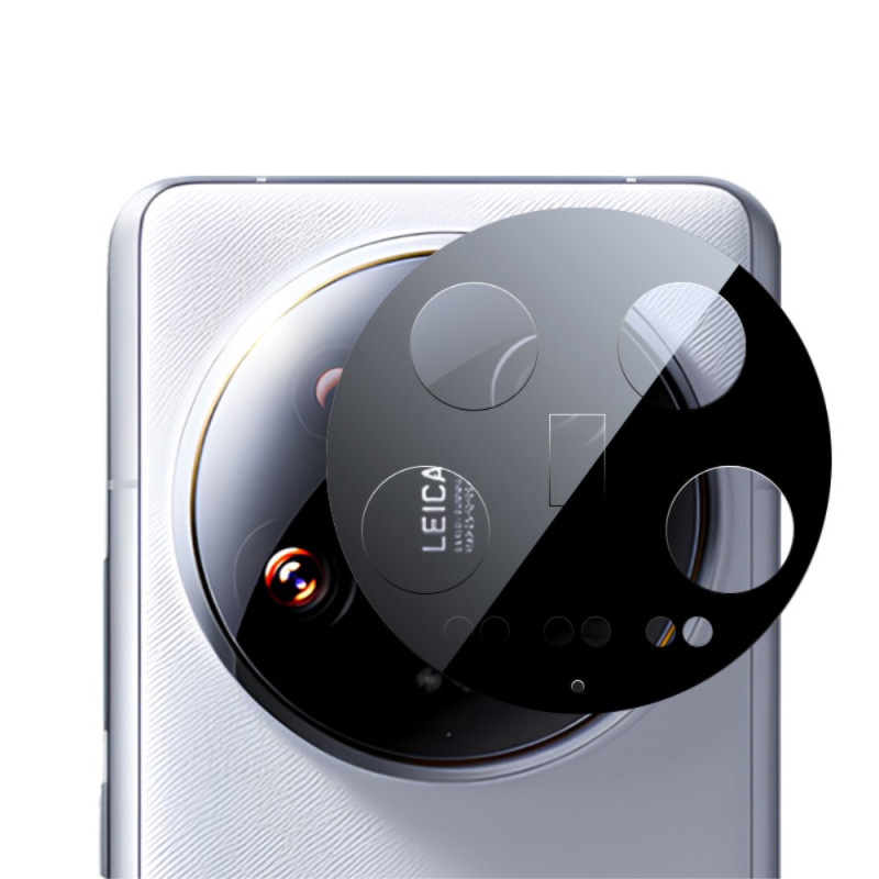 Schutzlinse aus gehärtetem Glas für Xiaomi 14 Ultra (Schwarze Version) RURIHAI