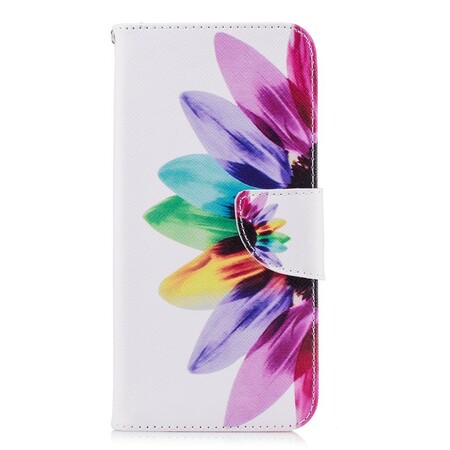 Huawei P Smart Hülle Blume Aquarell