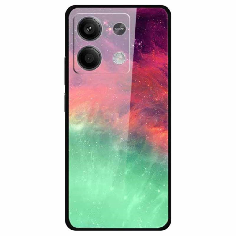 Xiaomi Redmi Note 13 5G Panzerglas
 Cover Farbiger Nebel