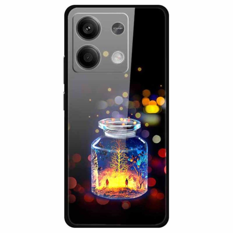 Cover Xiaomi Redmi Note 13 5G Gehärtetes Glas Wunschflasche