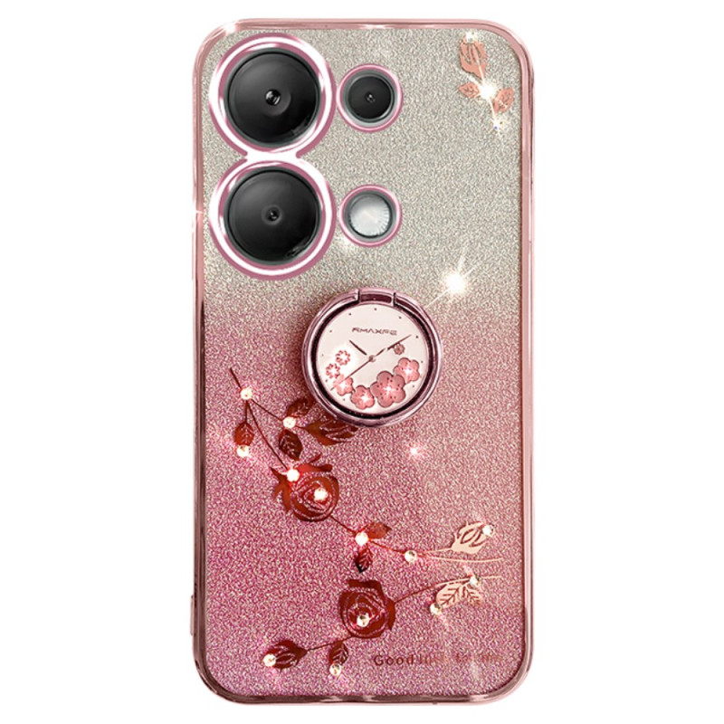 Xiaomi Redmi Note 13 5G Cover Support Glitter und Strass KADEM