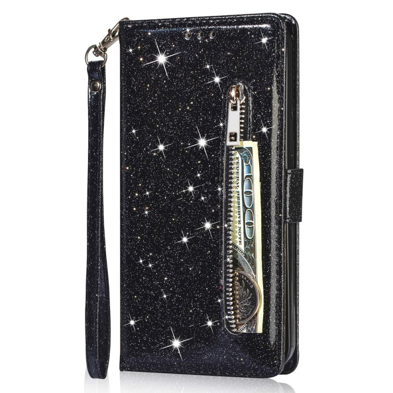 Xiaomi Redmi Note 13 5G Glitter Fronttasche Tasche