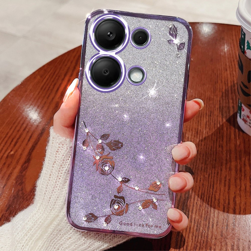 Xiaomi Redmi Note 13 Pro 5G / Poco X6 5G Glitter und Strass KADEM Cover