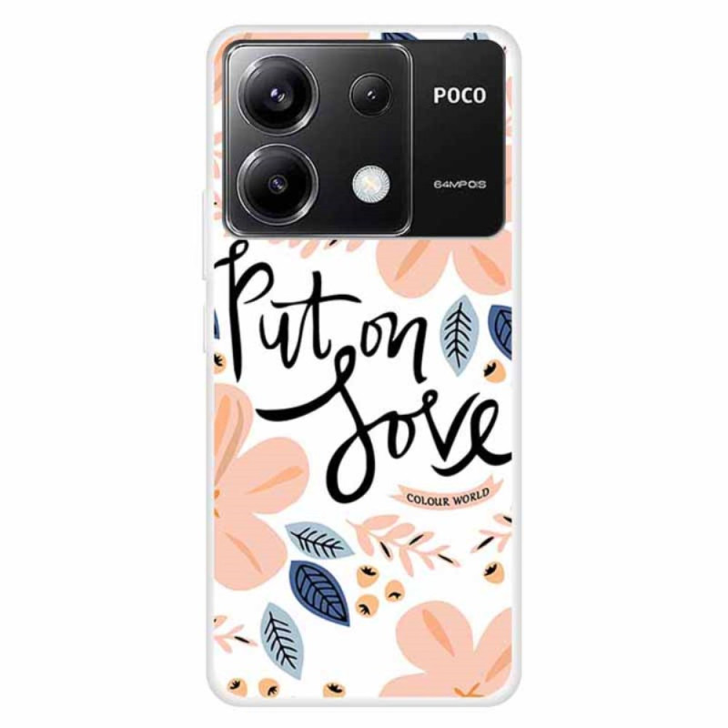 Xiaomi Redmi Note 13 Pro 5G / Poco X6 5G Put on Love Cover