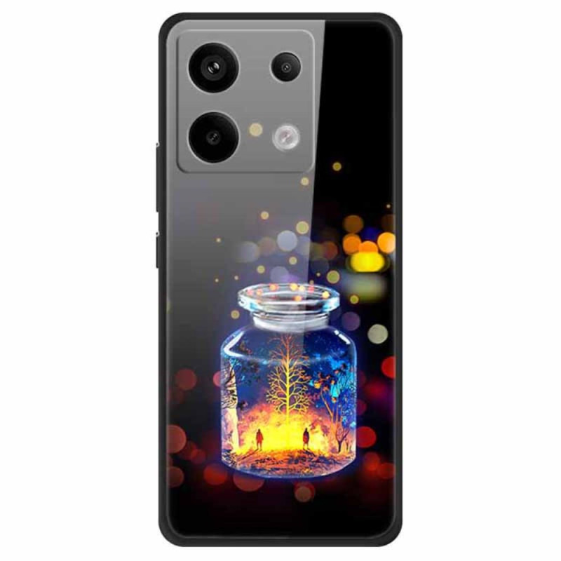 Hülle Xiaomi Redmi Note 13 Pro 5G / Poco X6 5G -gehärtetes Glas Wunschflasche